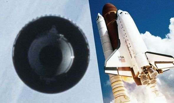 UFO sighting: Anomaly spotted in Space Shuttle Atlantis photo sparks NASA conspiracy claim