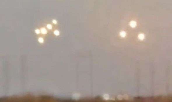 UFO sighting: Could this be a ‘UFO fleet’ over an Arizona desert?