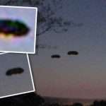 UFO sighting: 15-year mystery of ‘oblong’ UFO fleet baffles hunter – ‘They floated slowly’