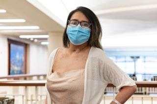 Mayra Ramirez post-surgery