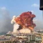 Beirut explosion: Video shows huge mushroom cloud erupt as blast kills at least 25