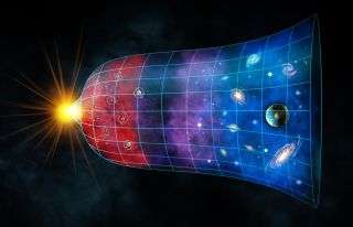 big bang, expansion of the universe.