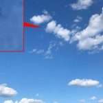 UFO sighting: ‘White pillar’ alien spotted over Warsaw