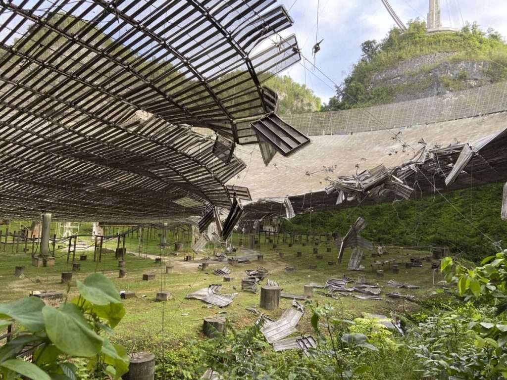 Goodbye, Arecibo! The legendary observatory is closed due to wear and tear of the structure .