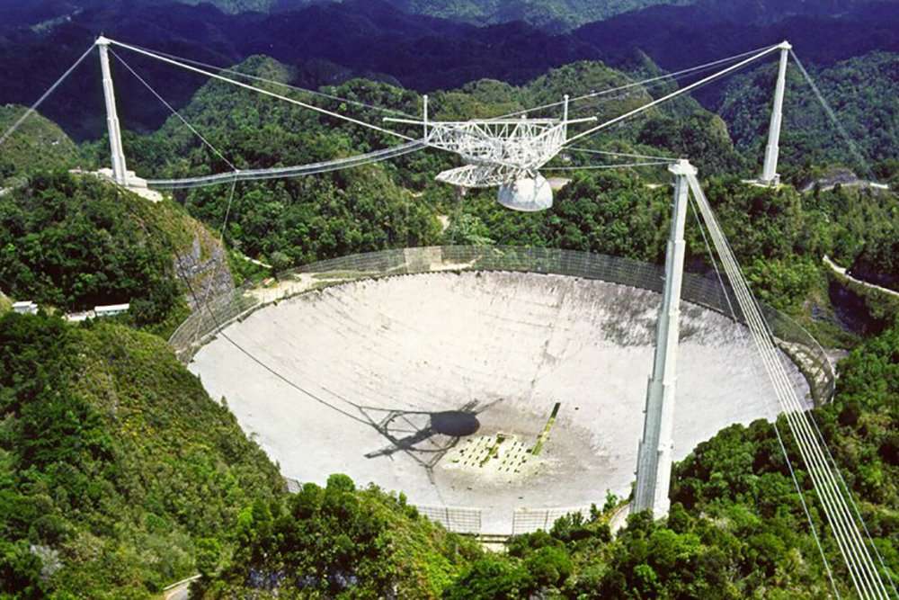 Arecibo telescope will be demolished due to the threat of collapse.