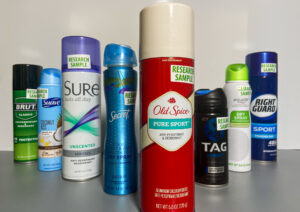 Antiperspirants sprays contain a cancer-causing chemical