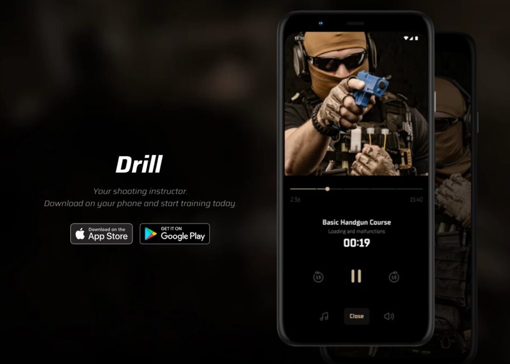 Drill is a military tech application created by Ukrainians