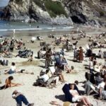 Beach photo from 1940s leaves people convinced ‘time traveller’ has been found