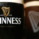 Guinness-lover necks pint mixed with tomato soup