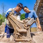 Rare Dragon Sculpture Discovered At The Great Wall Of China