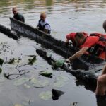 Archaeologists’ discovery: 25 foot item carved from tree