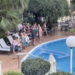 Brit tourists in sunlounger scramble at Barcelona hotel