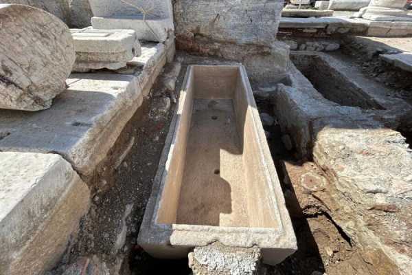 Roman Gladiator’s Sarcophagus Unearthed In Türkiye