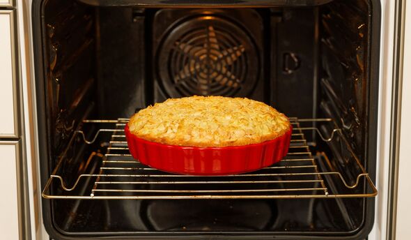 Man cooks pie in oven – but is horrified when he looks at packaging