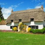 Couple living in 1800s cottage get surprise after finding secret door