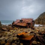 ‘I spotted huge shipwreck on Google Earth so went to find it – it was crazy’