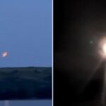 Mysterious UFOs filmed over RAF base as several sightings reported