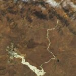 Earth from Space: Golden River of Toxic Waste Spews Out of Deadly South African Mining Disaster