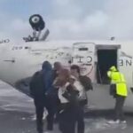 Passengers on Delta plane that flipped during landing were ‘hanging upside down like bats’