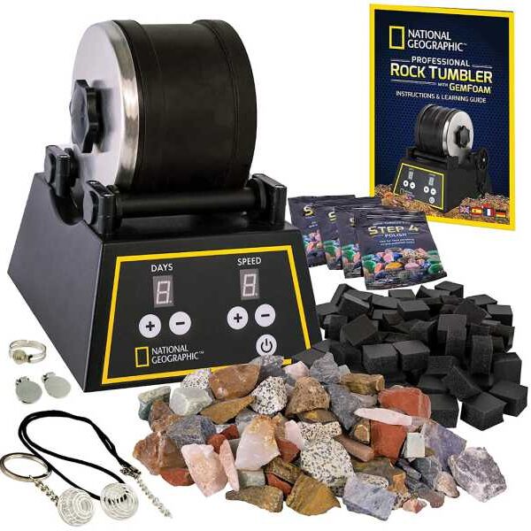 Save 15% on This National Geographic Rock Tumbler Set at Amazon