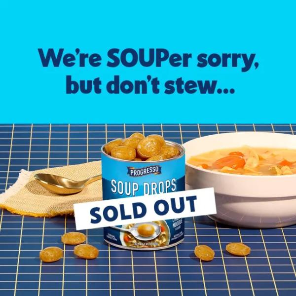 Soup Lozenges (Yes) (Weird News)