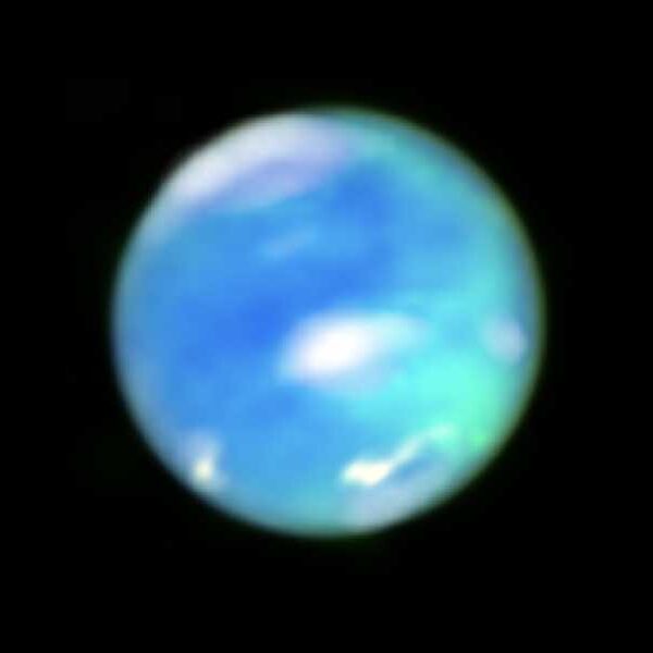 James Webb Telescope Captures Auroras on Neptune for the First Time
