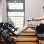 How does rowing affect the heart and is it different from running?