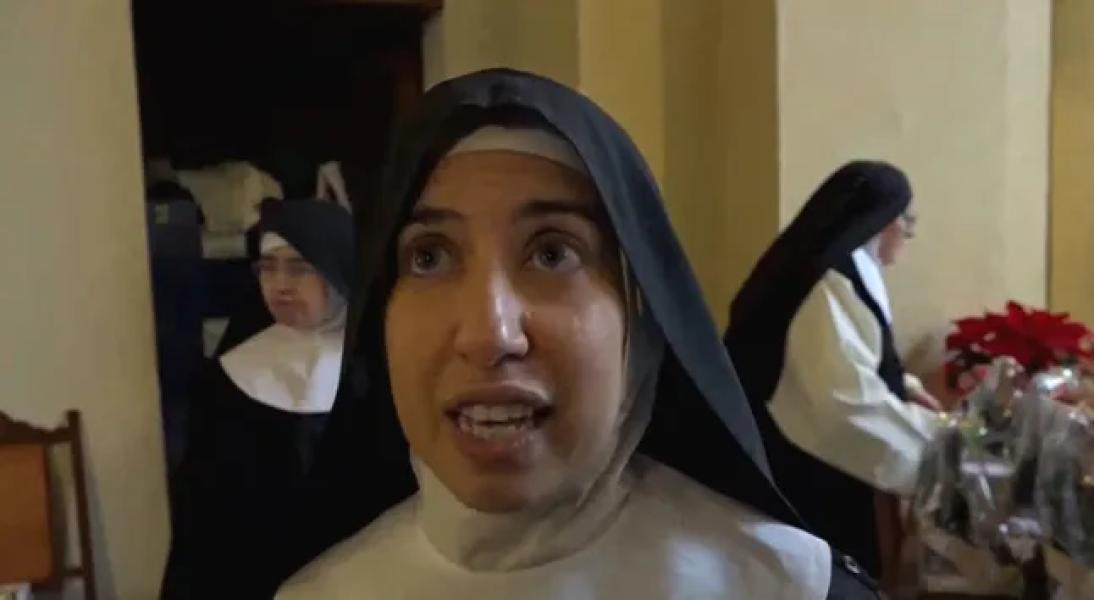 The nuns, who belong to the Cistercian order, left the building after the removal of their abbess, Mother Alina Pereira Gammachi, undated, a move that caused a stir in the local community. (Newsflash/NX)