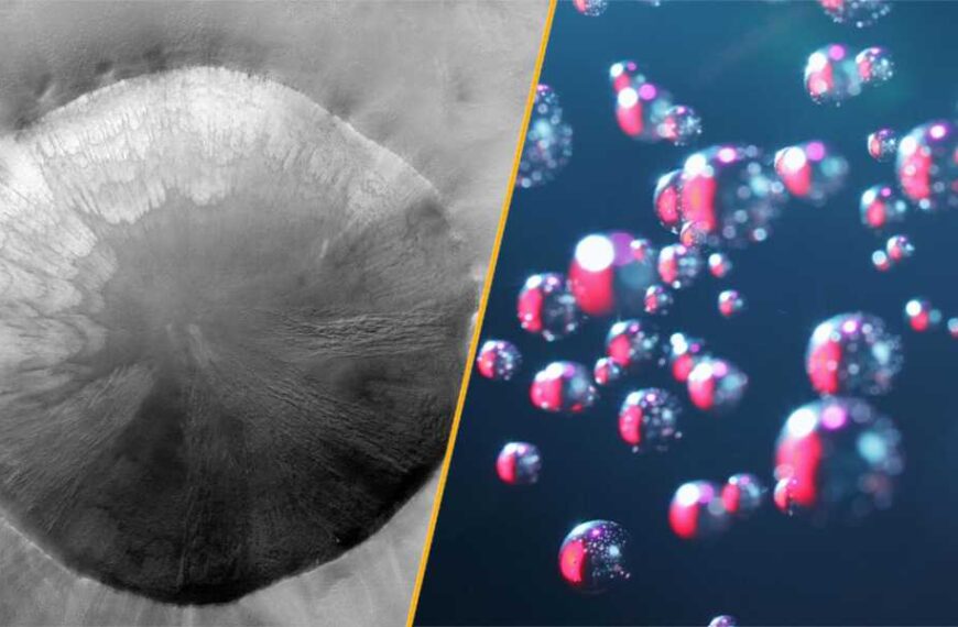 Science News This Week: Wave Patterns on Mars and Clouds of 'Free' Atoms