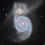 Amateur astronomer captures detailed images of the Alligator and Whirlpool galaxies from his backyard observatory