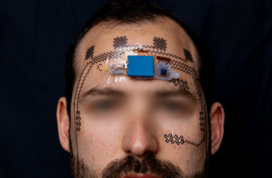 Electronic 'tattoos' on your face could measure your mental stress at work