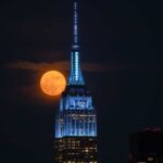'Strawberry Moon' in Pictures: Major Lunar Stoppage Leaves June's Full Moon Low in Sky