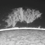 Behold the 'Beast': A giant animal-shaped plasma plume 13 times wider than Earth hangs above the Sun.