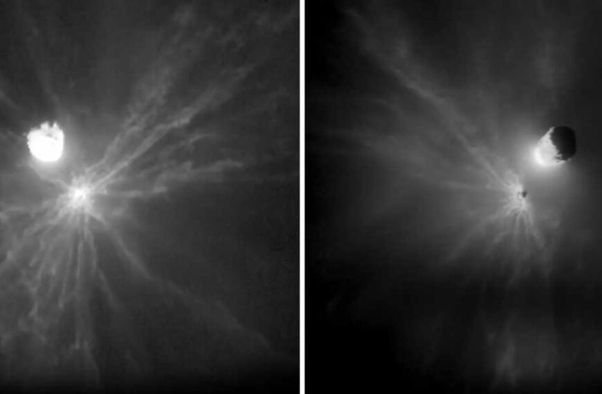 Giant space 'boulders' released by NASA's DART mission are not behaving as expected, revealing hidden risks of asteroid deflection.