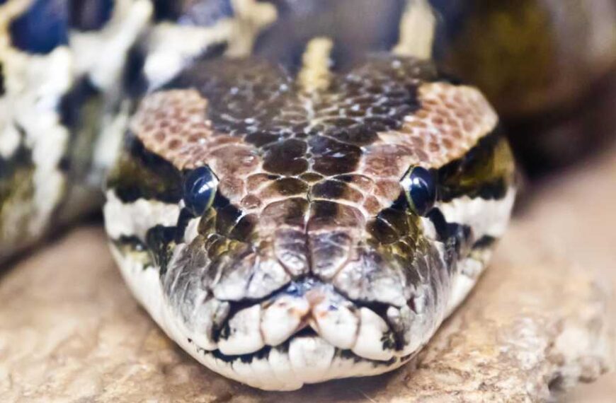 Scientists have discovered that Burmese pythons have previously unseen cells that help them digest entire skeletons.
