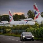 Britain's 'plane graveyard' where one of Saddam Hussein's private jets is located