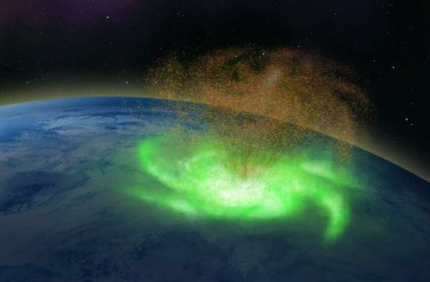 'Space Hurricane' Captures Storm Raging Over North Pole on Quietest Sunny Day Ever