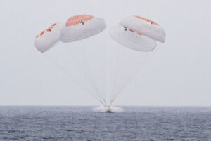 Crew 10 splashes down in Pacific Ocean after returning from ISS