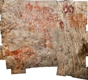 Oldest known animal drawing found in Indonesian cave