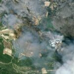 Satellites monitor France's biggest forest fire in 75 years
