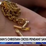 Florida man survives gunshot wound after his cross deflected bullet