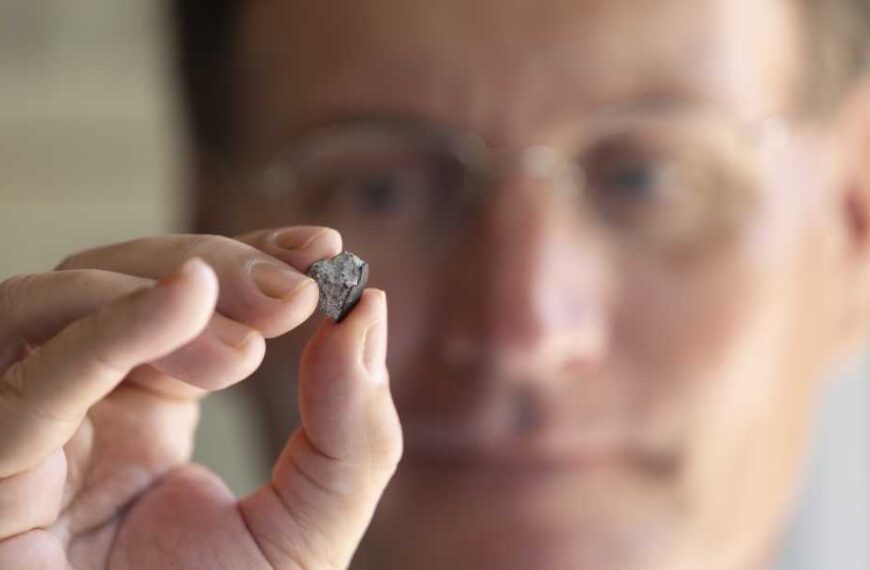 Scientists say the meteorite that crashed through the roof of a Georgia man's home is 20 million years older than Earth.