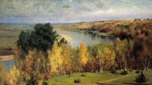 How did Russian poets write about autumn?