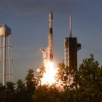 SpaceX launches three probes for NASA and NOAA to study space weather.