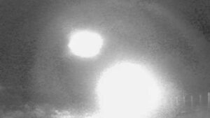 A camera trap in Chile has captured strange lights flashing in the…