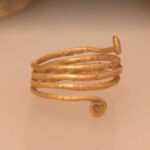 A Bronze Age gold hoard was found by a metal detectorist in…