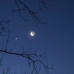 Triple Conjunction 2025: Tomorrow, the Moon, Venus, and the bright star Regulus…