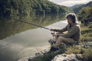 Fisherman suffers 'heart attack' after bait lures terrifying beast