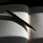 What did people write with in ancient times and how did the…