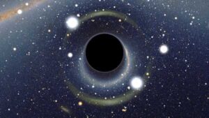 Physicists say there is a 90% chance that a black hole will…